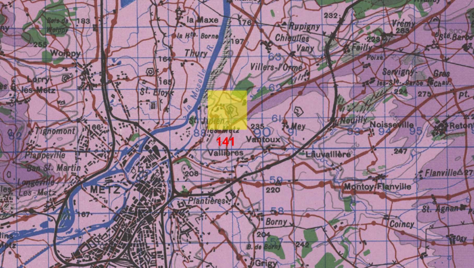Target Topo Map