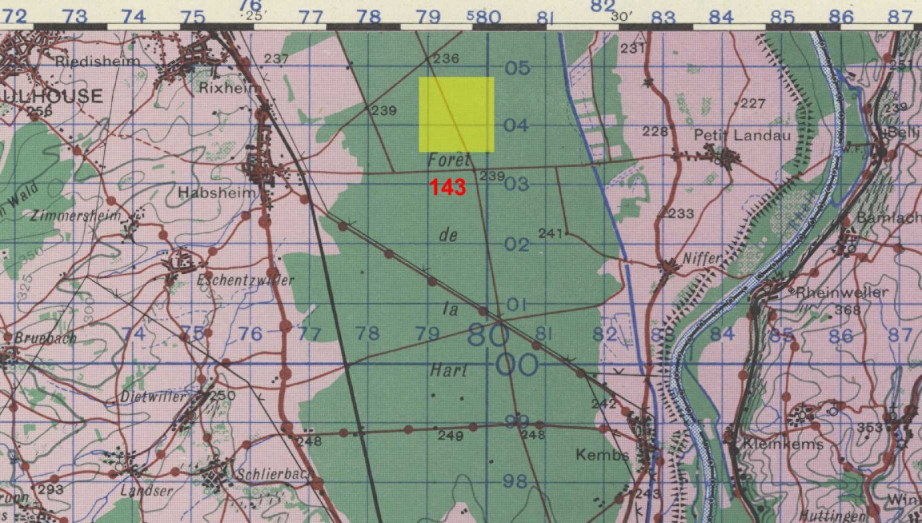Target Topo Map