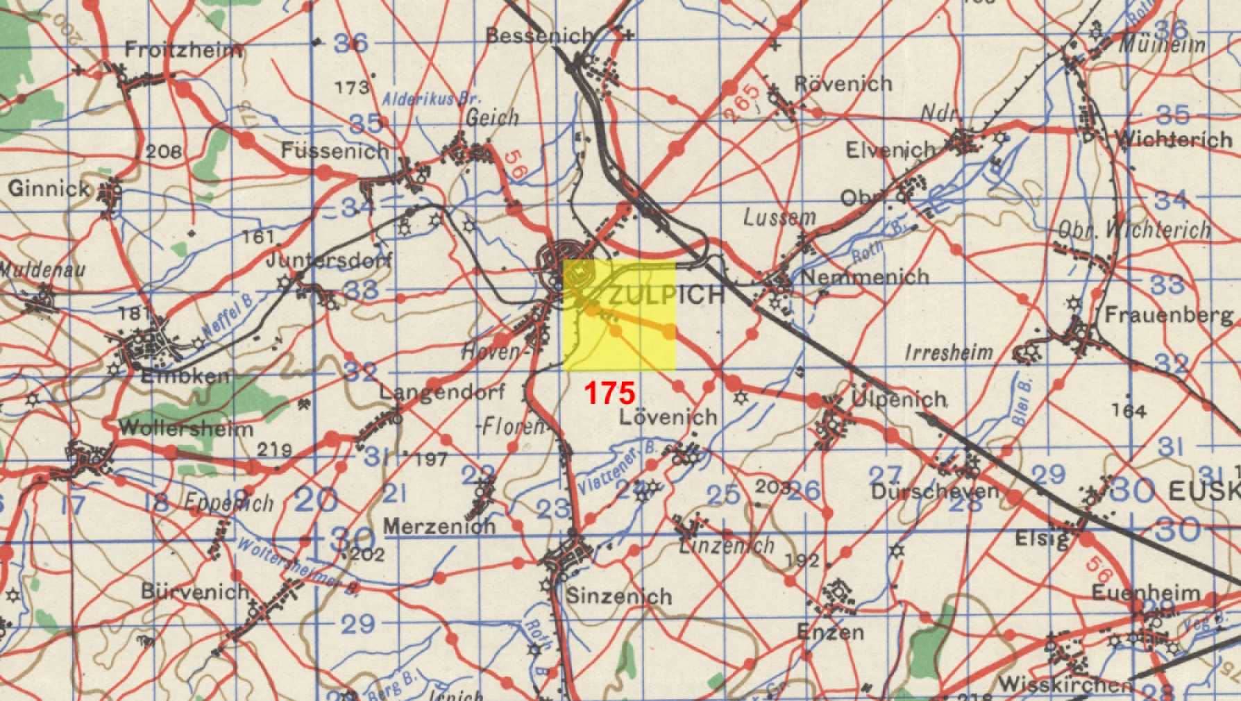 Target Topo Map