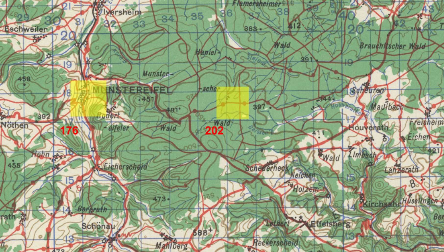 Target Topo Map