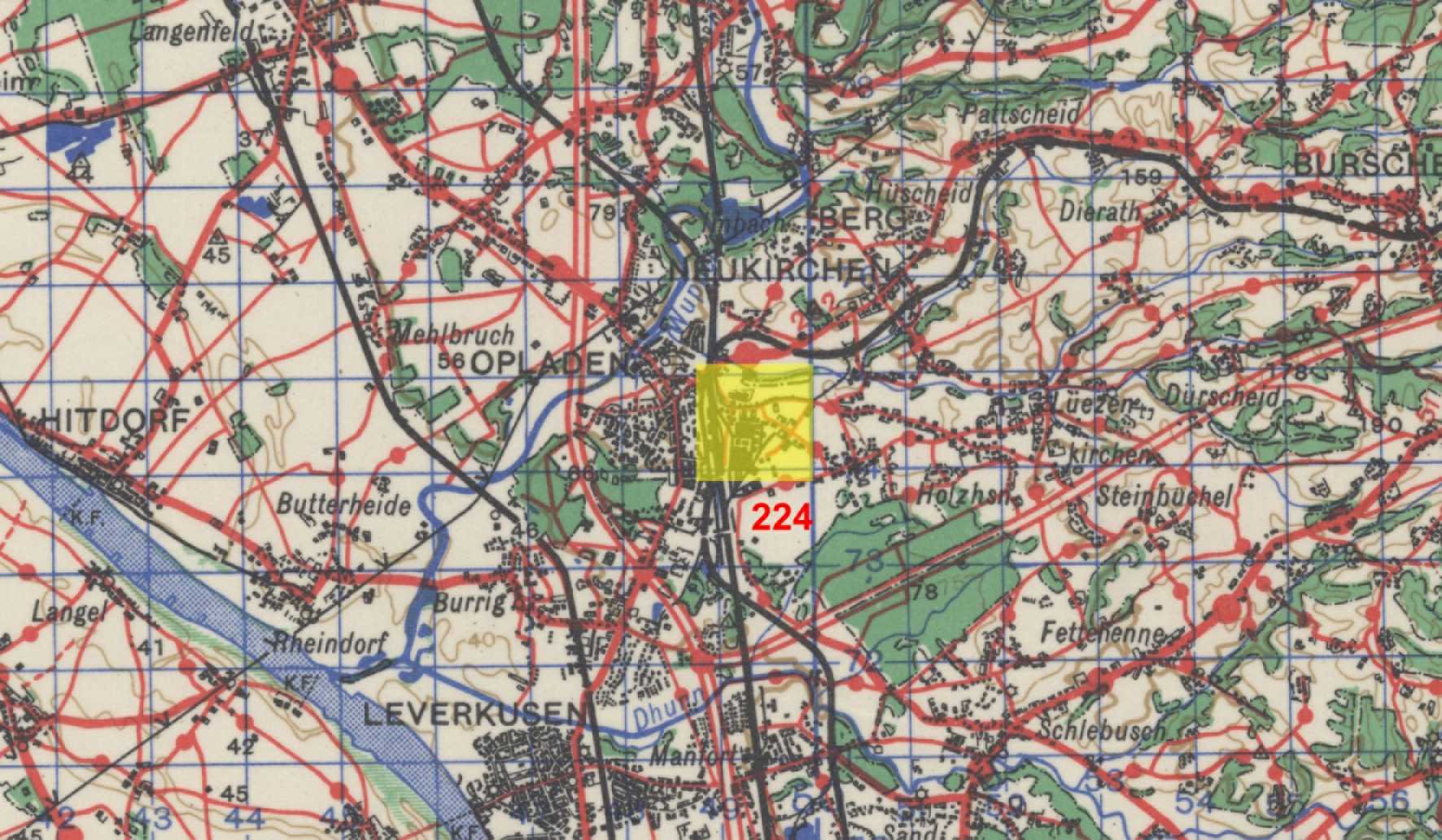 Target Topo Map