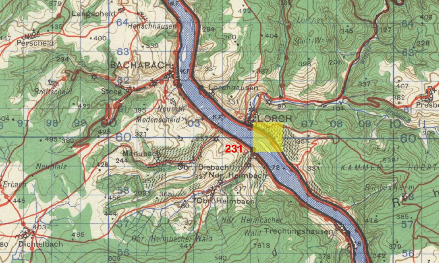 Target Topo Map