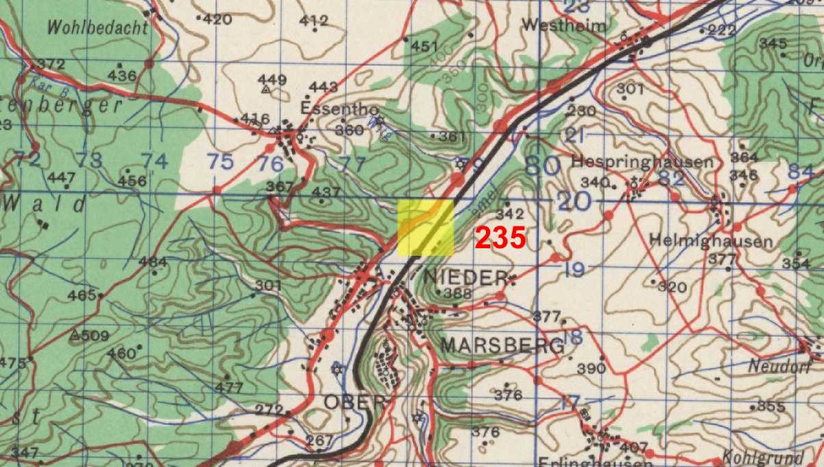 Target Topo Map