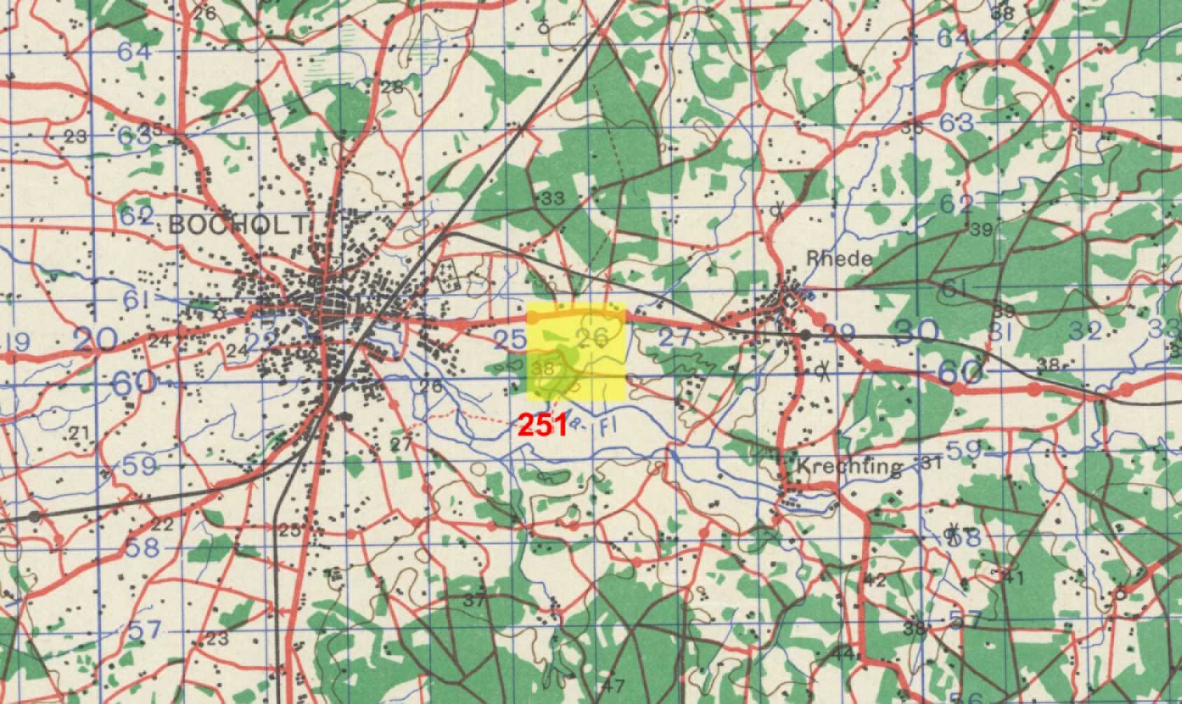 Target Topo Map