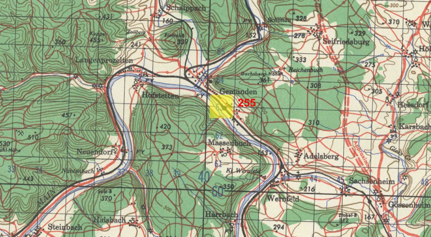 Target Topo Map