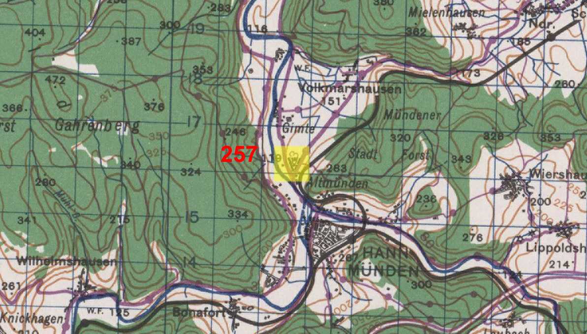 Target Topo Map