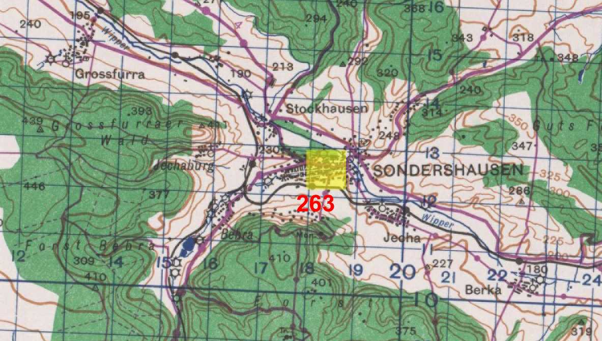 Target Topo Map