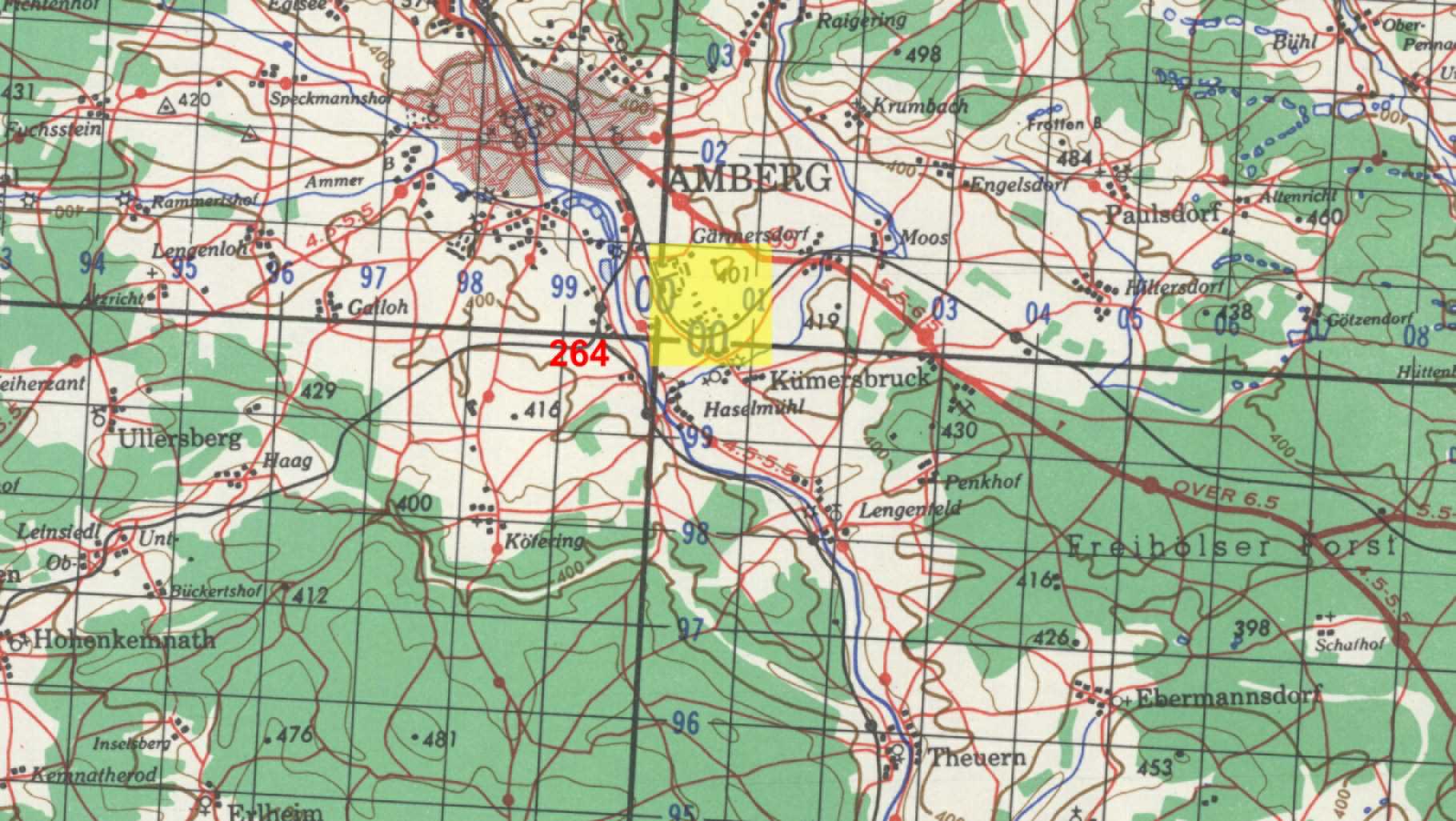 Target Topo Map