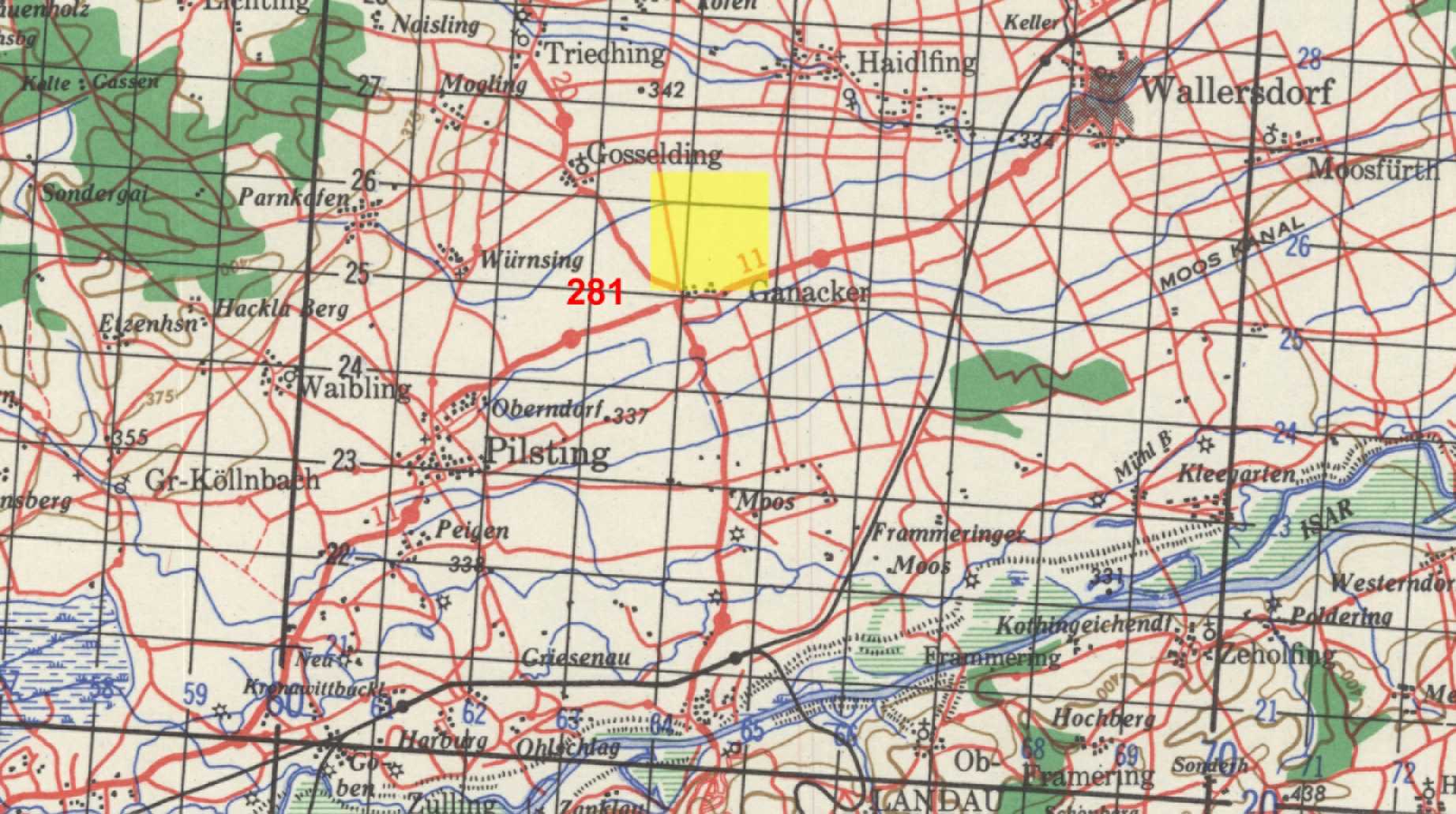 Target Topo Map