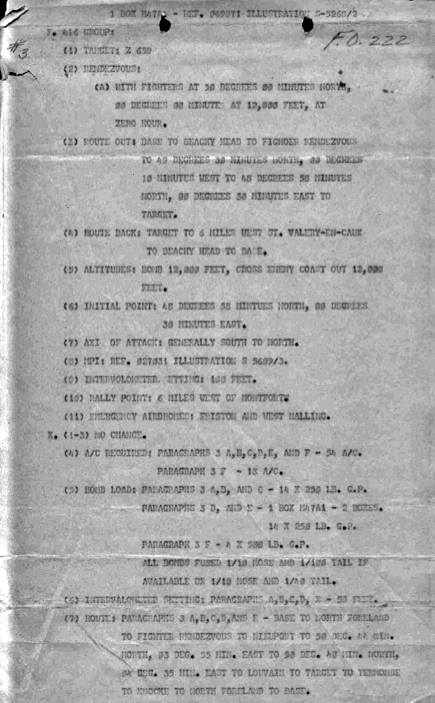 Field Orders