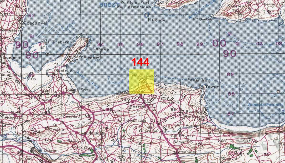 Target Topo Map