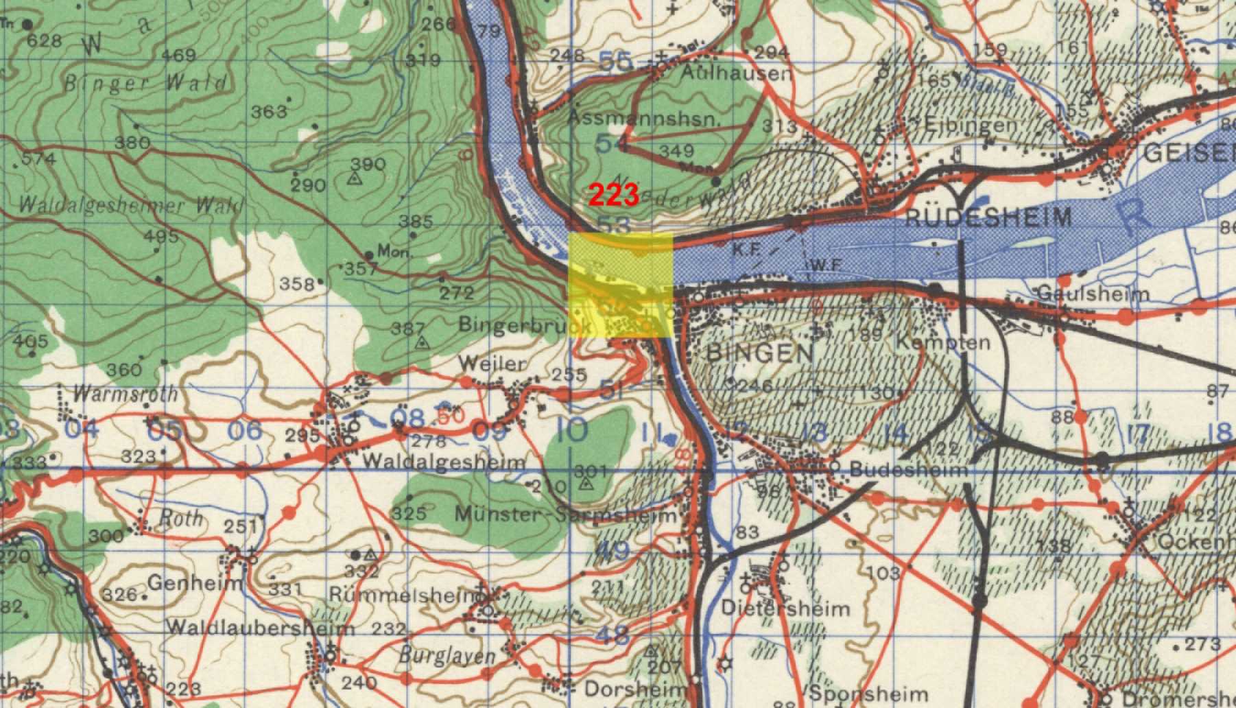 Target Topo Map