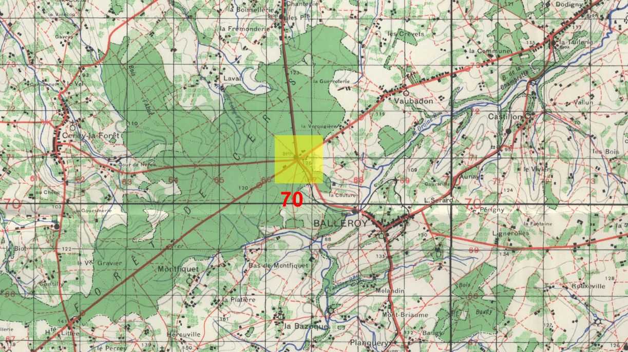 Target Topo Map